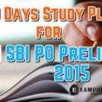 Study_Plan-30-Days_SBI_PO_Prelims-2015