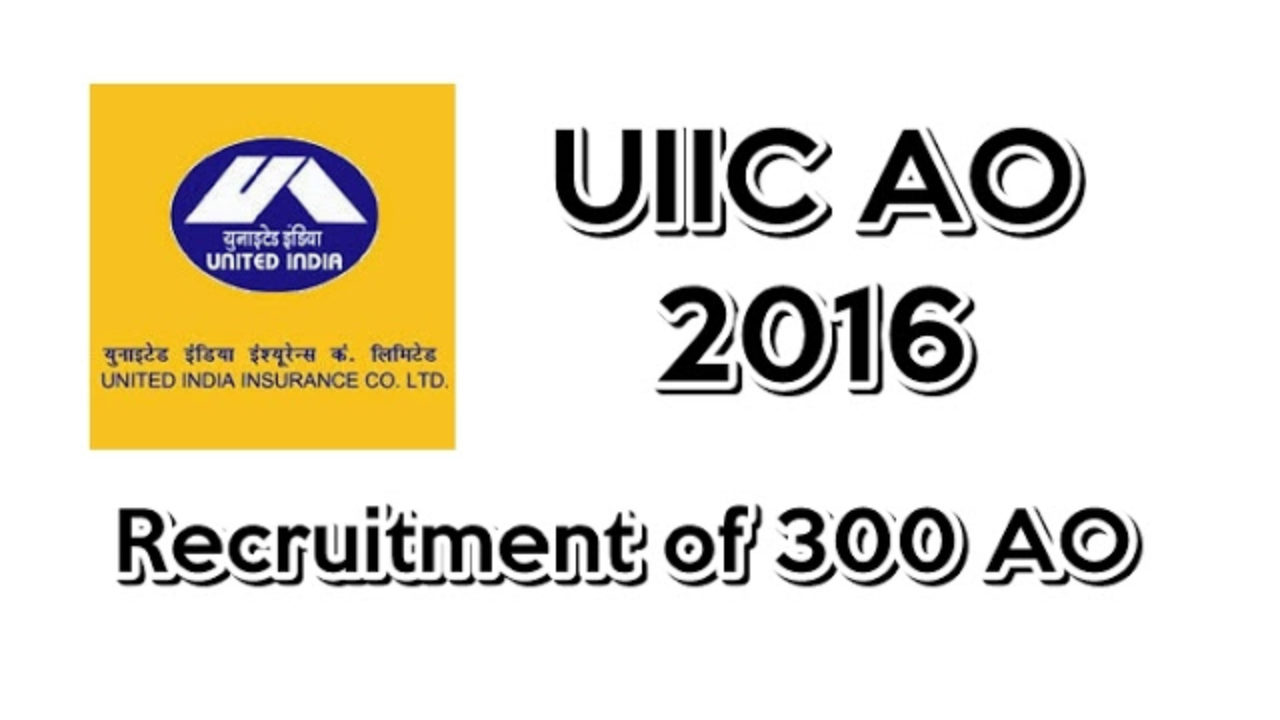 united india insurance recruitment 2016