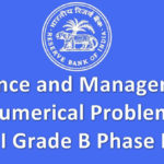 FinanceandManagementNumericalProblemsforRBIGradeBPhaseII2017