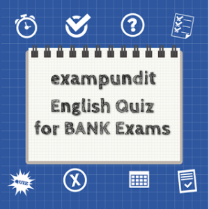 English Quiz for Bank Exams