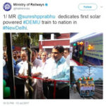 First-Solar-DEMU-of-India-launched