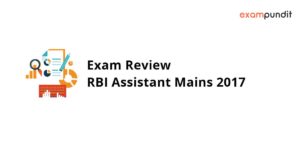 RBI Assistant Mains 2017