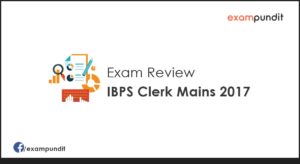 IBPS Clerk Mains 2017