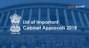 Cabinet Approvals