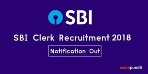 SBI Clerk 2018
