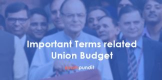 Important Terms related to Union Budget