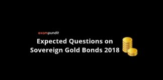 Expected Questions on Sovereign Gold Bonds 2018