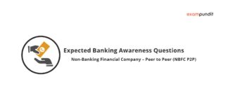 Expected Questions on Non-Banking Financial Company - Peer to Peer