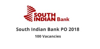 South Indian Bank PO 2018 Recruitment