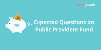 Expected Questions on Public Provident Fund
