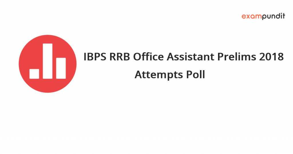 IBPS RRB Office Assistant Prelims 2018