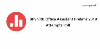 IBPS RRB Office Assistant Prelims 2018