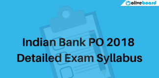 Indian Bank PO 2018 Exam Syllabus