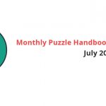 Monthly Puzzle Handbook PDF July 2018