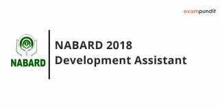 nabard development assistant 2018