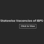 Statewise Vacancies of IBPS Clerk 2018