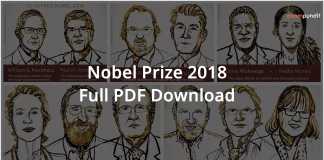 Nobel Prize 2018 Full PDF Download