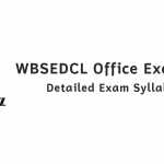Syllabus of WBSEDCL Office Executive 2018