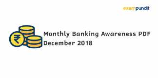 Monthly Banking Awareness PDF December 2018