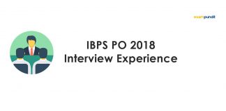 IBPS PO Interview Experience 2018