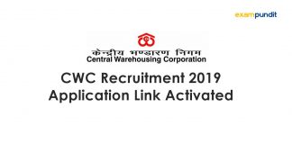 CWC Recruitment 2019 Application Link