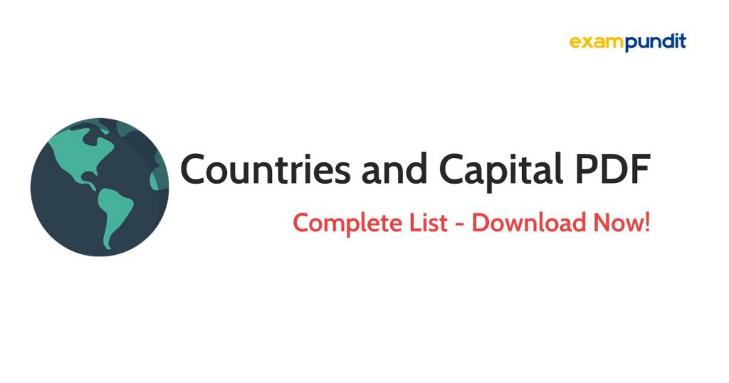 Complete Countries and Capital PDF