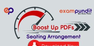 Seating Arrangement Questions PDF