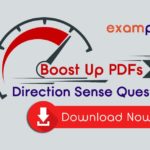 Direction Sense Questions PDF