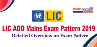 LIC ADO Mains Exam Pattern
