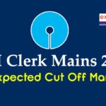 SBI Clerk Mains Expected Cut Off 2019