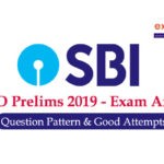 SBI PO Prelims Exam Analysis 2019