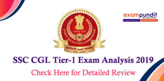SSC CGL TIER 1 Exam Analysis