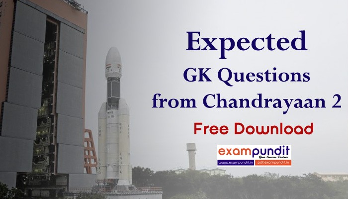 Expected Gk Questions From Chandrayaan 2 Quiz And Answers Pdf
