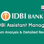 IDBI Assistant Manager Exam Analysis 2021