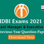 IDBI Previous Year Question Papers