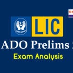 LIC ADO Prelims Exam Analysis