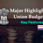 Major Highlights of Union Budget 2019