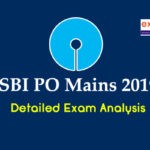 SBI PO Mains Exam Analysis