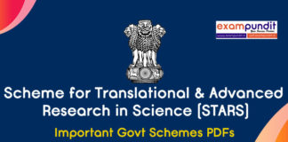 Scheme for Translational and Advanced Research in Science