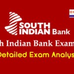 South Indian Bank Exam Analysis