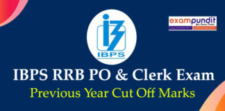 ibps rrb previous year cut off