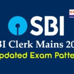 sbi clerk mains exam pattern