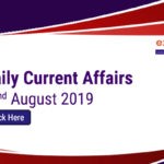 CurrentAffairs 22nd Aug