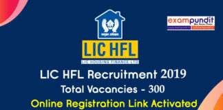 LIC HFL Recruitment 2019