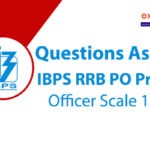 Questions Asked in IBPS RRB PO Prelims