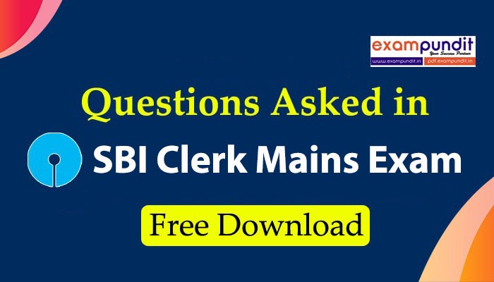 questions-asked-in-sbi-clerk-mains-2020-exampundit-in