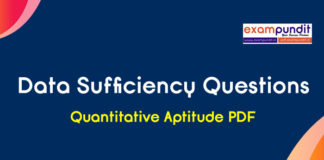 data sufficiency in quantitative aptitude pdf