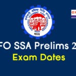 EPFO SSA Exam Date 2019