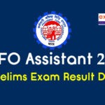 EPFO Assistant Prelims Exam Result Date 2019