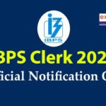 IBPS Clerk 2020 Official Notification Out